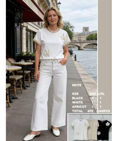 Tricou de Dama Frunza Engros