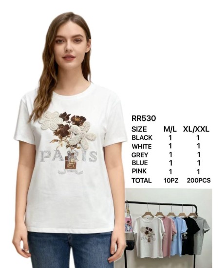 Tricou de Dama Paris Engros